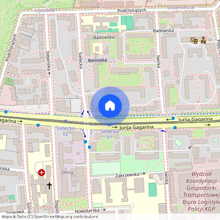 ul. Sielecka, Sielce, Mokotów, Warszawa, mazowieckie