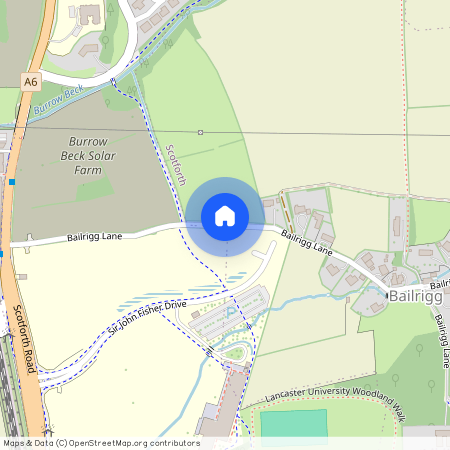 Bailrigg Lane, Bailrigg, Lancaster