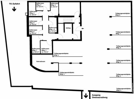 VERMIETET - Moderne 3-Zimmer-Wohnung mit kleinem Garten in Traumlage - Foto 5