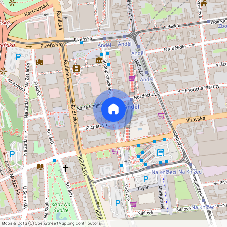 Stroupežnického, Praha 5 - Smíchov