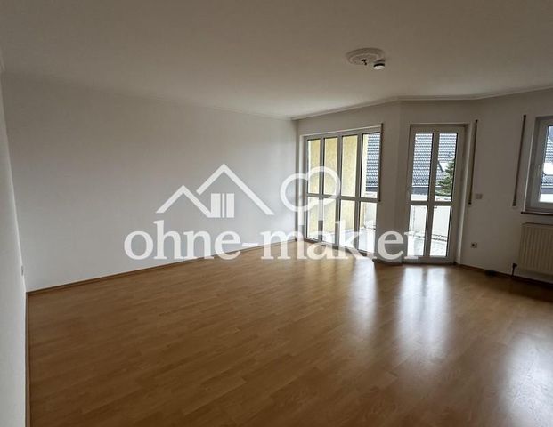 Helle 3-Zimmer-Wohnung mit Balkon & Duplex-Stellplatz in ruhiger Lage von Weiherhof - Foto 1
