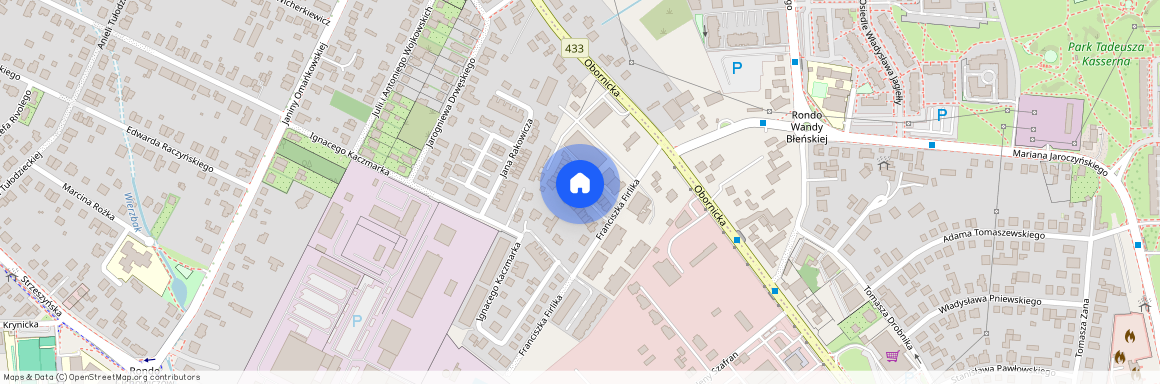 ul. Franciszka Firlika, Podolany, Jeżyce, Poznań, wielkopolskie