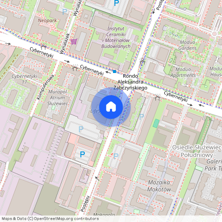 ul. Postępu, Służewiec, Mokotów, Warszawa, mazowieckie