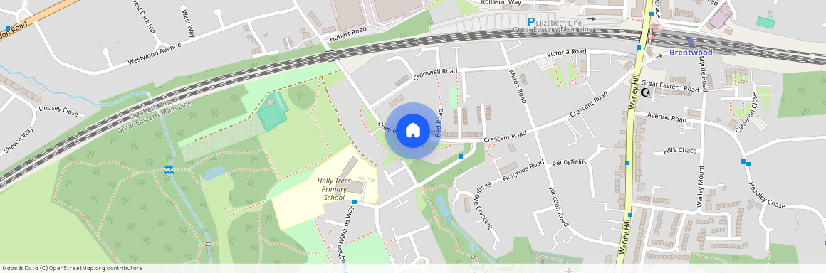 Crescent Road, Warley, Brentwood