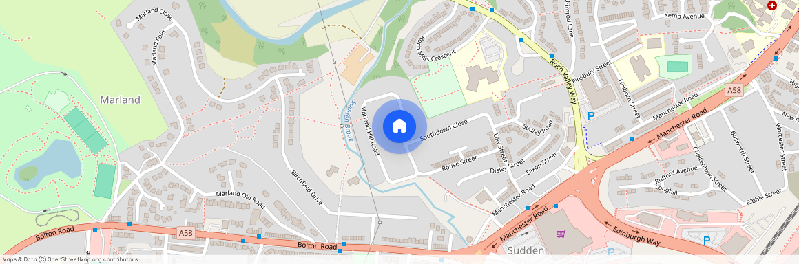 Marland Hill Road, Rochdale