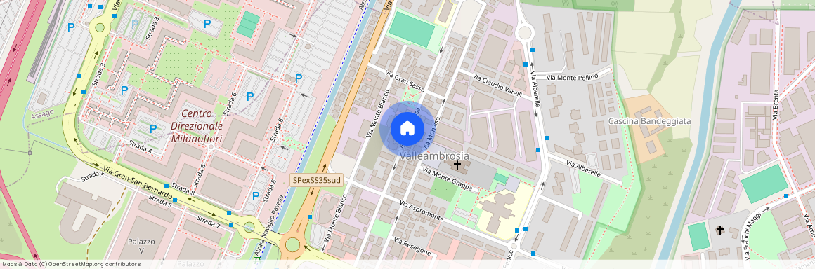 Via Monte Rosa, Włochy, Rozzano