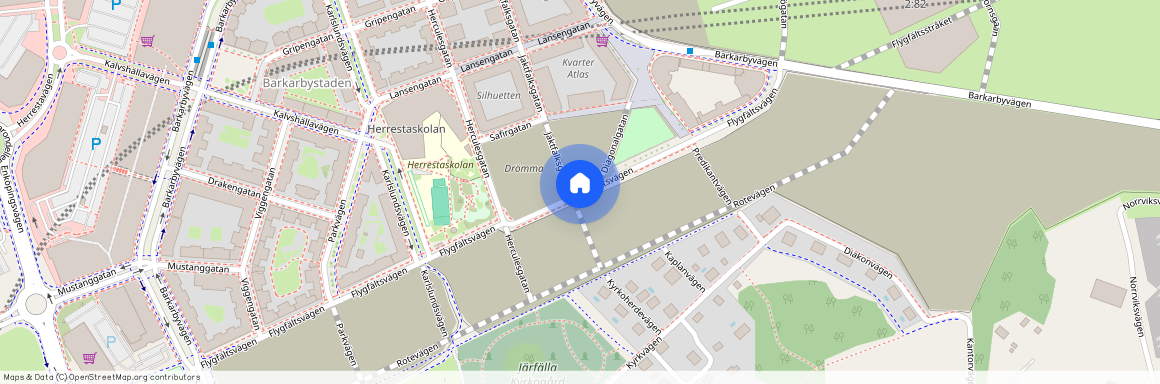 Flygfältsvägen, Järfälla