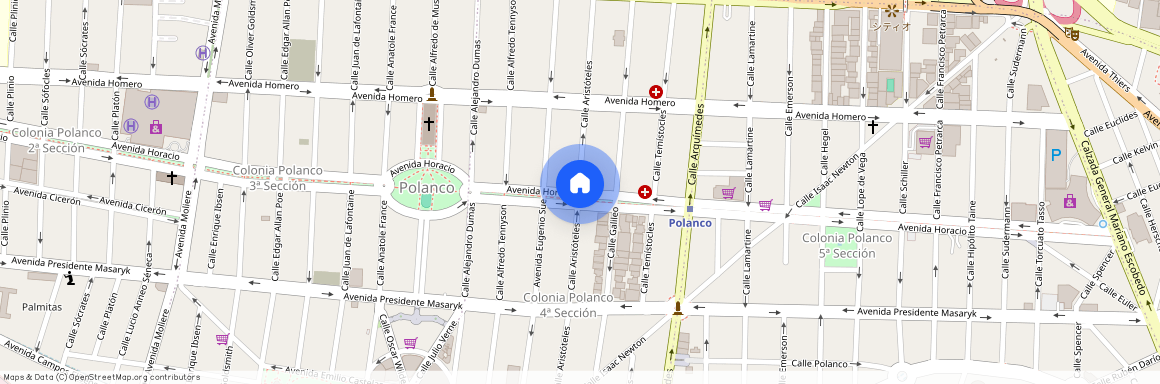 horacio, Colonia Polanco IV Sección, C.P. 11550, Df / Cdmx