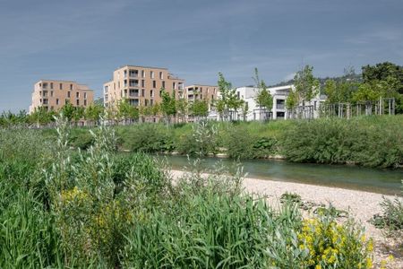 Appartement de 2,5 pièces au rez-de-chaussée avec sièges directement sur la Schüssinsel - Foto 5