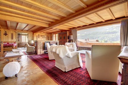 Charmant chalet meublé de 6 pièces à louer à Château-d'Oex - Foto 2