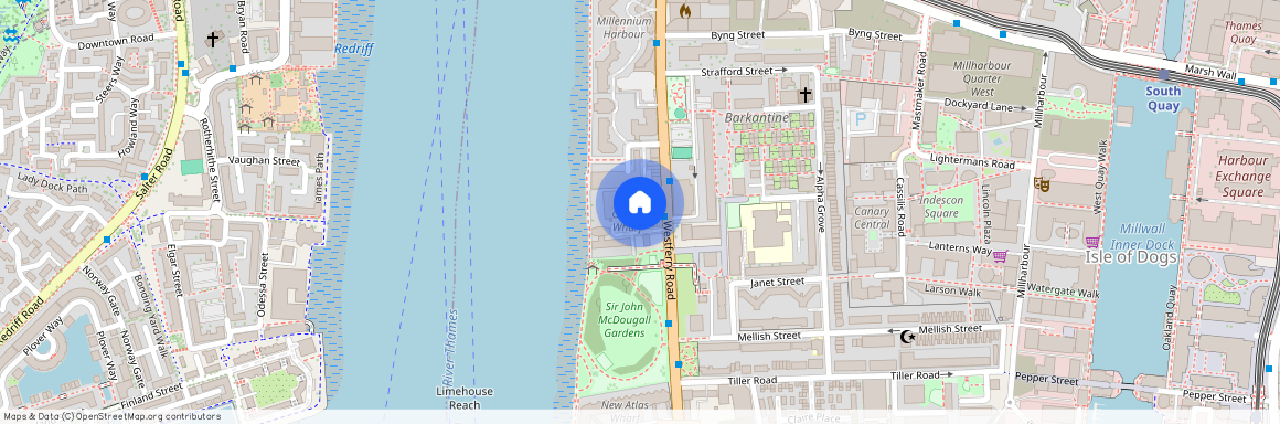 Ocean Wharf, Canary Wharf, E14