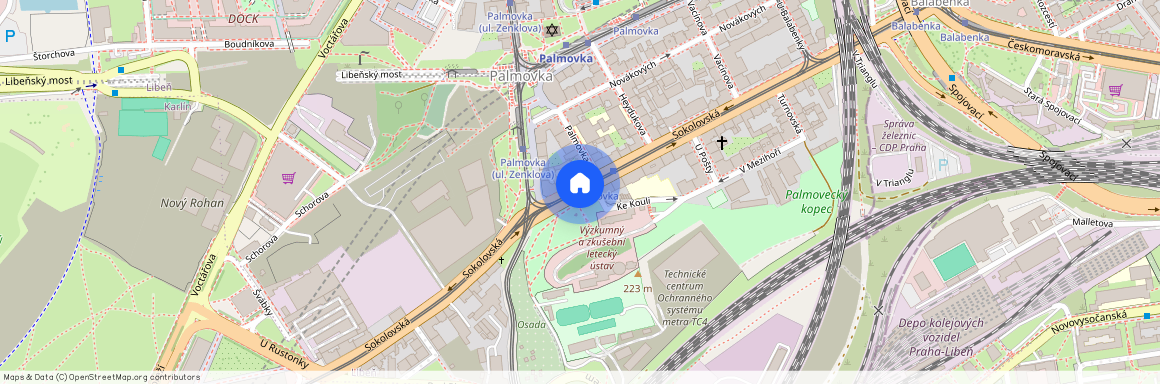 Sokolovská, Praha 8 - Karlín