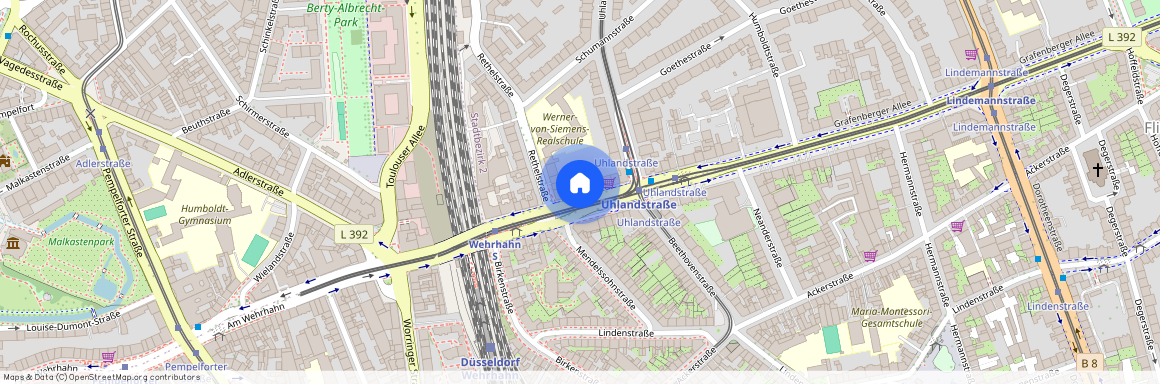 Grafenberger Allee 56, 40235 Düsseldorf - Flingern Süd