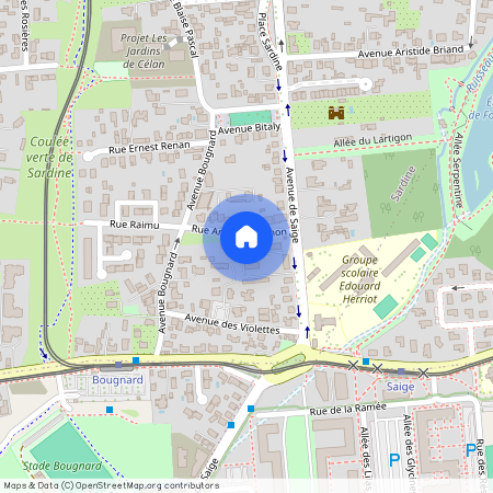 Rue Armand Calmon, Francja, Pessac