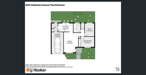 2 Bedroom with Single Lock-up Garage & Private Courtyard - Photo 1