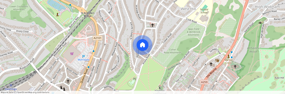 Alpine Road Hastings, TN34 3JP