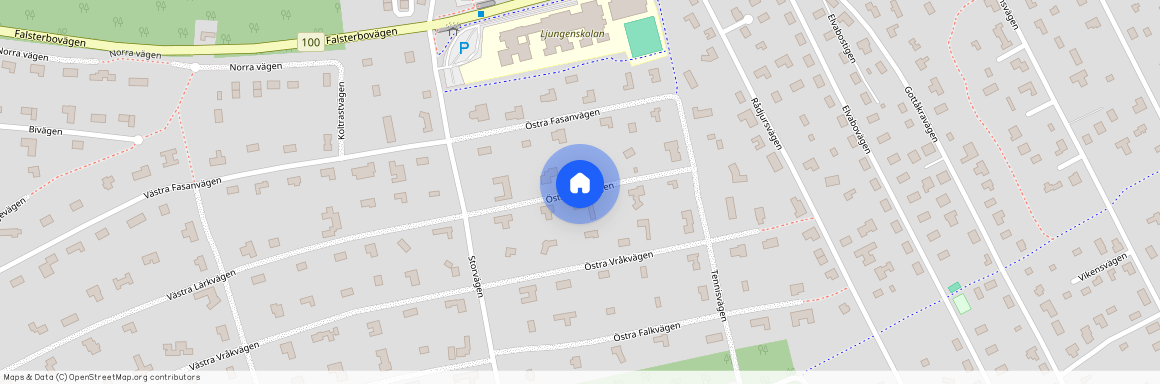 Östra Lärkvägen, Höllviken