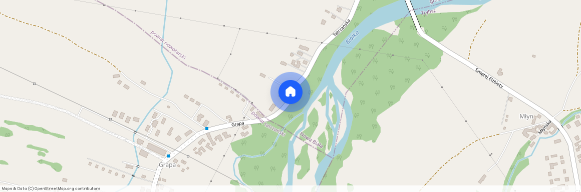 ul. Grapa, Białka Tatrzańska, Bukowina Tatrzańska, tatrzański, małopolskie