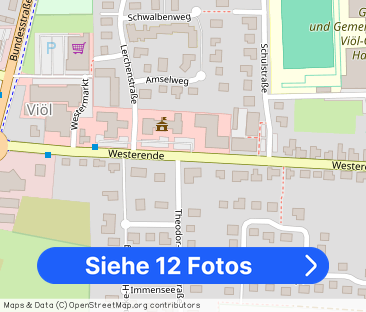 3-Zimmer-Wohnung im Zentrum von Viöl - Foto 1