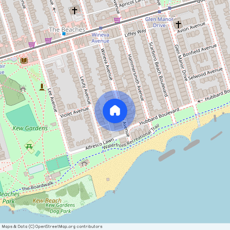 32 Wineva Avenue #Upper, Toronto, The Beaches