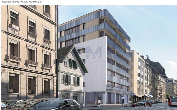 Eaux-Vives, 3.5 rooms on the 5th floor, approx. 60m2 - Photo 1