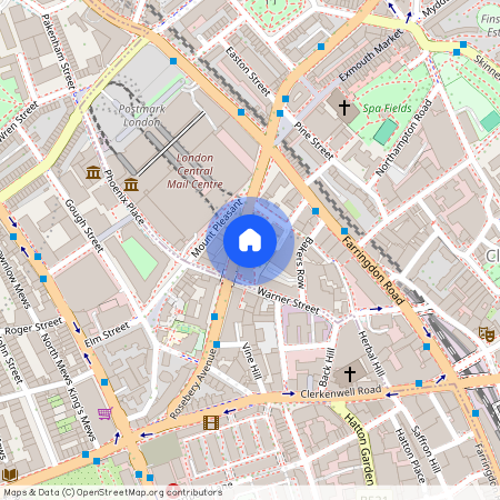 London Central Mail Centre, Rosebery Avenue, London, EC1R 4TA, United Kingdom