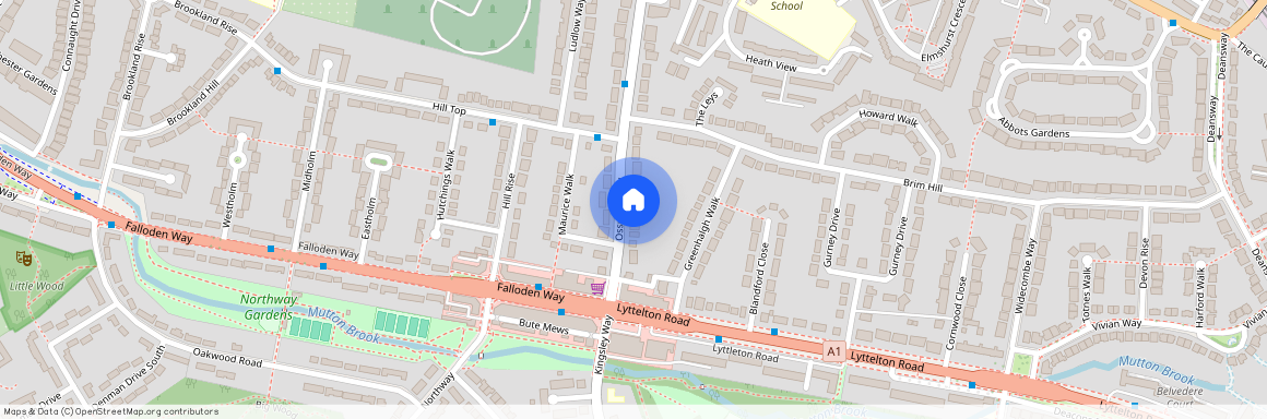 Ossulton Way Hampstead Garden Suburb N2