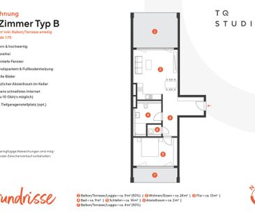 Lichtdurchflutete 2-Zimmer Wohnung mit moderner Ausstattung - Photo 3