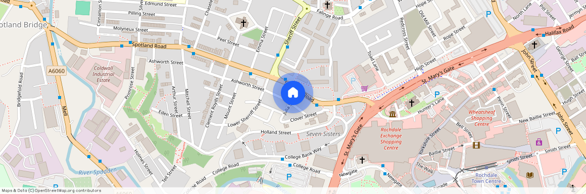 OL12 6TN, Greater Manchester