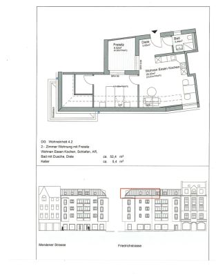 Neubau-Dachgeschosswohnungen mit Fahrstuhl - Foto 1