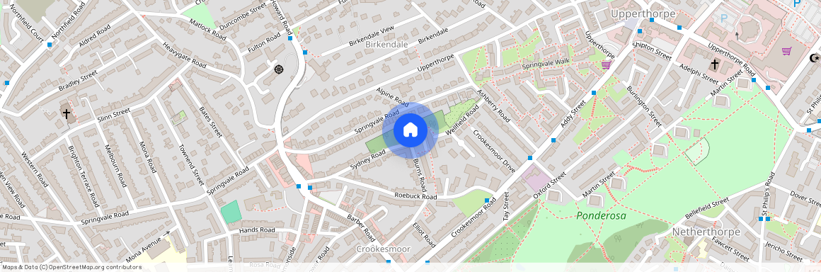 Sydney Road, Crookesmoor, Sheffield S6