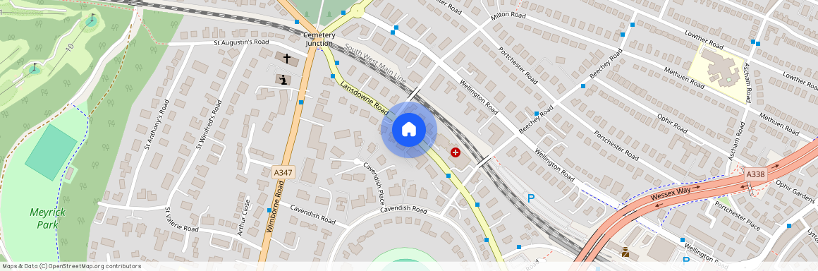 Lansdowne Road, Bournemouth (P04228)