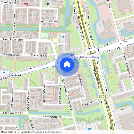 Biesbosch 721, Vredeveldbuurt, 1181JC, Amstelveen