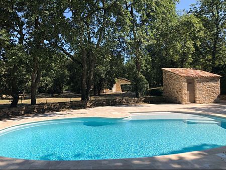 LUBERON - MÉNERBES: Le Petit Mas d'Eve en pierre avec piscine en pleine nature - Photo 3