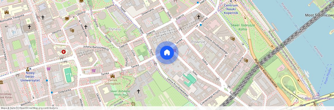 Warszawa, Śródmieście, Śródmieście, Powiśle, Tamka