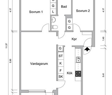 Storegårdsvägen 27 B, Skövde - Foto 3