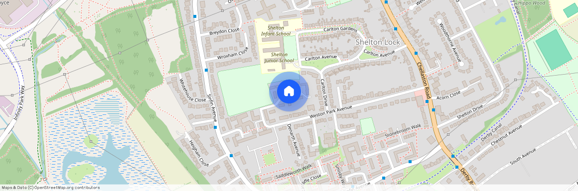 Weston Park Gardens, DE24 9EU, Shelton Lock