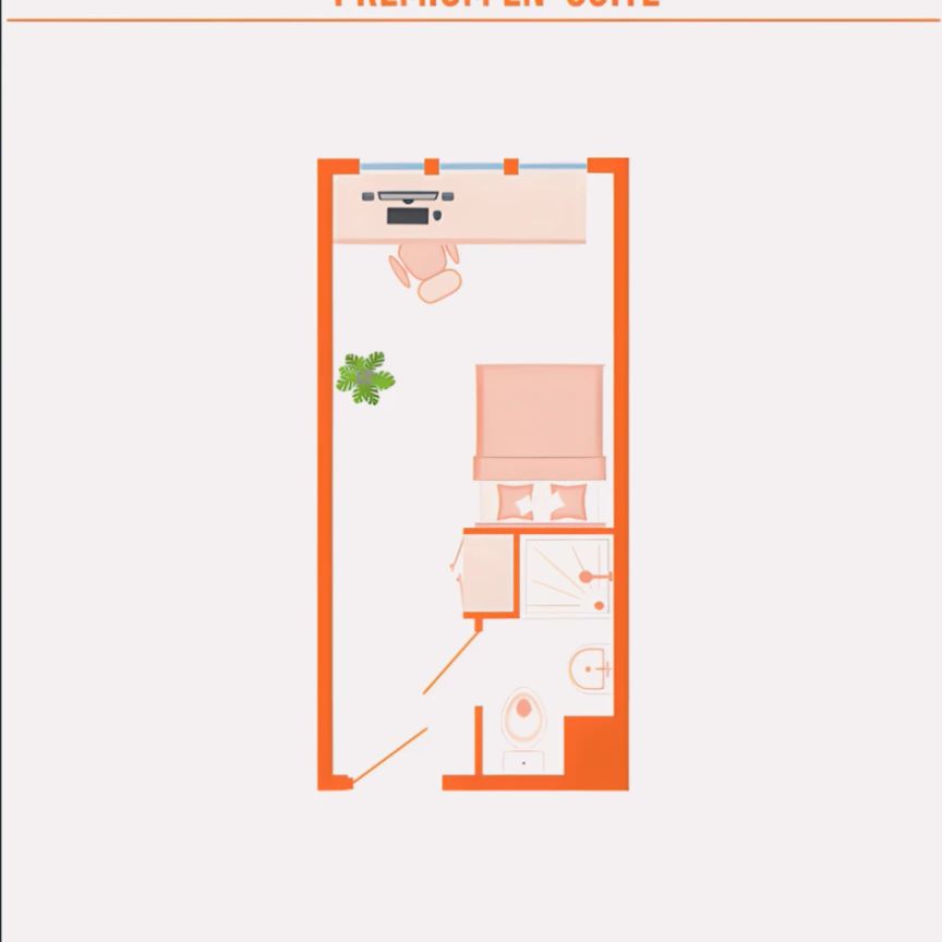 Premium En-suite (Clifton House) Single - Photo 1