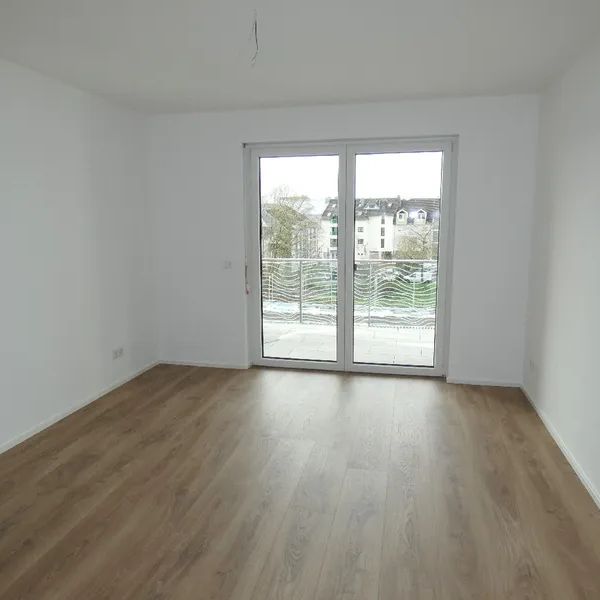 Neubau/Erstbezug: Modern geschnittene 2-Zimmer-Wohnung in zentraler Lage! - Photo 1