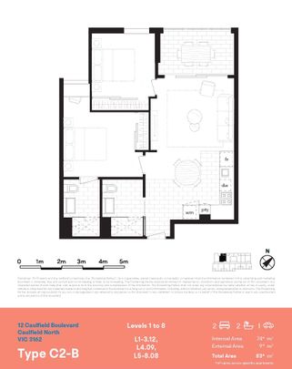 2 Bedroom - Unfurnished - Photo 1