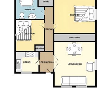 2 bedroom apartment to rent Little Grove Field, Harlow, CM19 - Photo 3