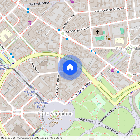 Via Domenico Cirillo, Milano