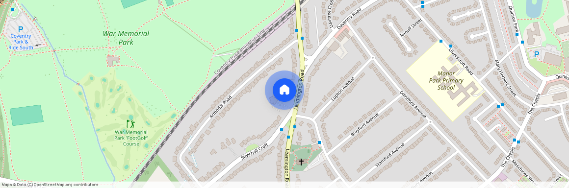 Leamington Road, Stivichall Manor, CV3