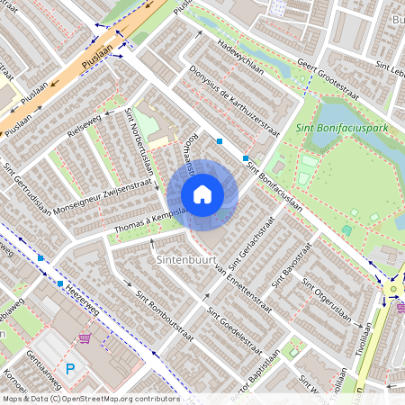 Sintenbuurt, 5643 NT, Thomas à Kempislaan, Eindhoven