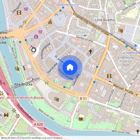 Sankt Johanner Markt 39, 66111 Saarbrücken / Sankt Johann