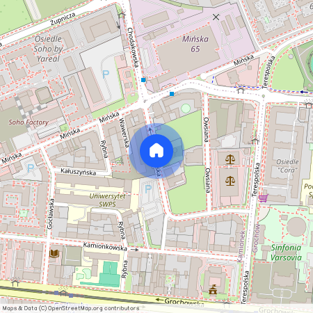 ul. Chodakowska, Kamionek, Praga-Południe, Warszawa, mazowieckie