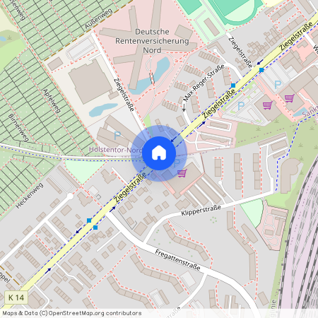 Ziegelstraße, 23556, Ziegelstraße    Lübeck