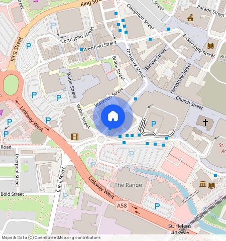 St Helens Town Centre, St. Helens, WA10