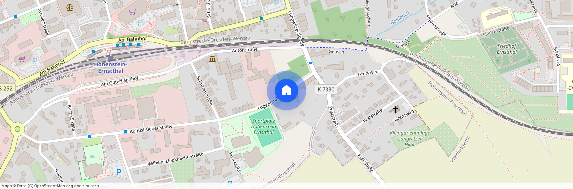 Logenstr. 12, 09337 Sachsen - Hohenstein-Ernstthal