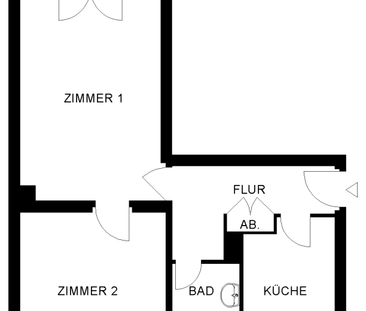 2 Zimmer Wohnung im 3. OG mit Loggia - Photo 4